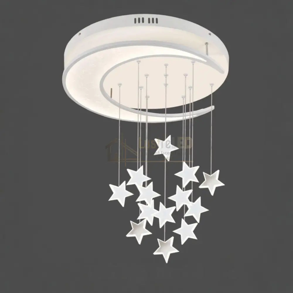 Lustra LED Dream Sky White Echivalent 300W Telecomanda Lighting Fixtures