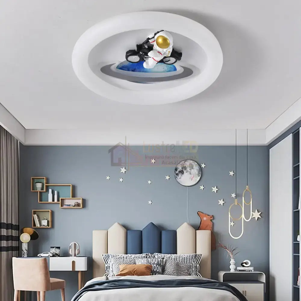 Lustra LED EMBRIA Echivalent 350W Telecomanda KIDS / 50CM / ALBA Lighting Fixtures