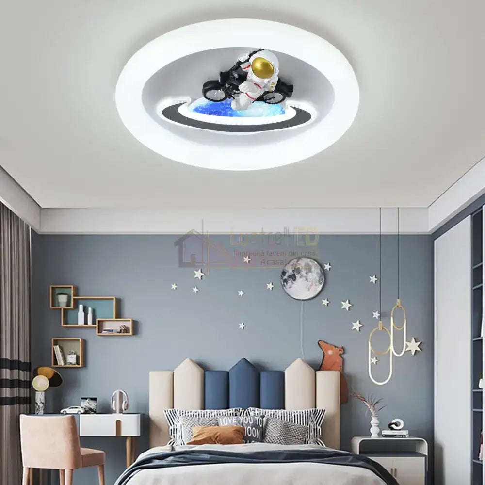 Lustra LED EMBRIA Echivalent 350W Telecomanda KIDS / 50CM / ALBA Lighting Fixtures