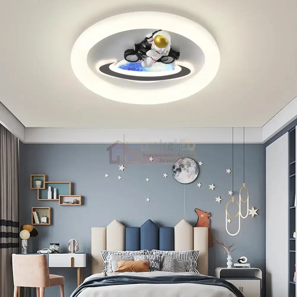 Lustra LED EMBRIA Echivalent 350W Telecomanda KIDS / 50CM / ALBA Lighting Fixtures