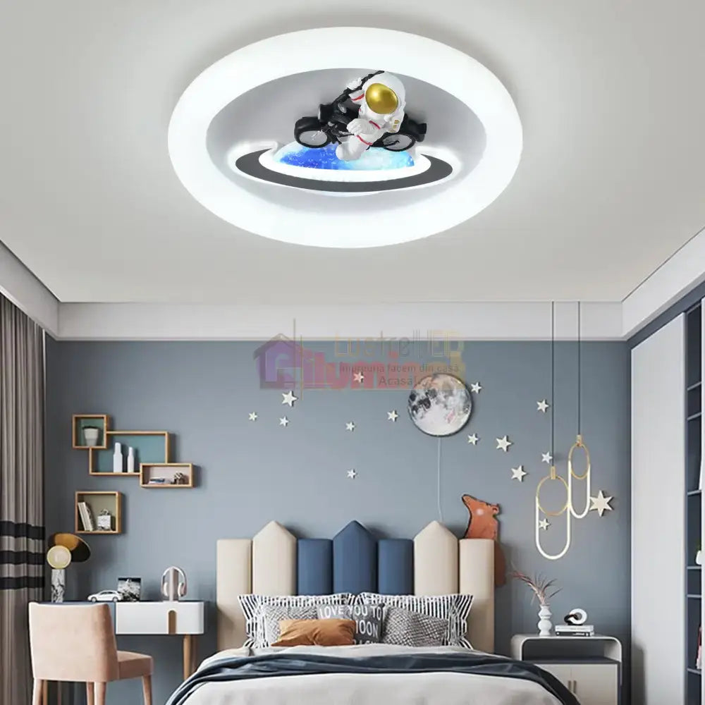 Lustra LED EMBRIA Echivalent 350W Telecomanda KIDS / 50CM / ALBA Lighting Fixtures