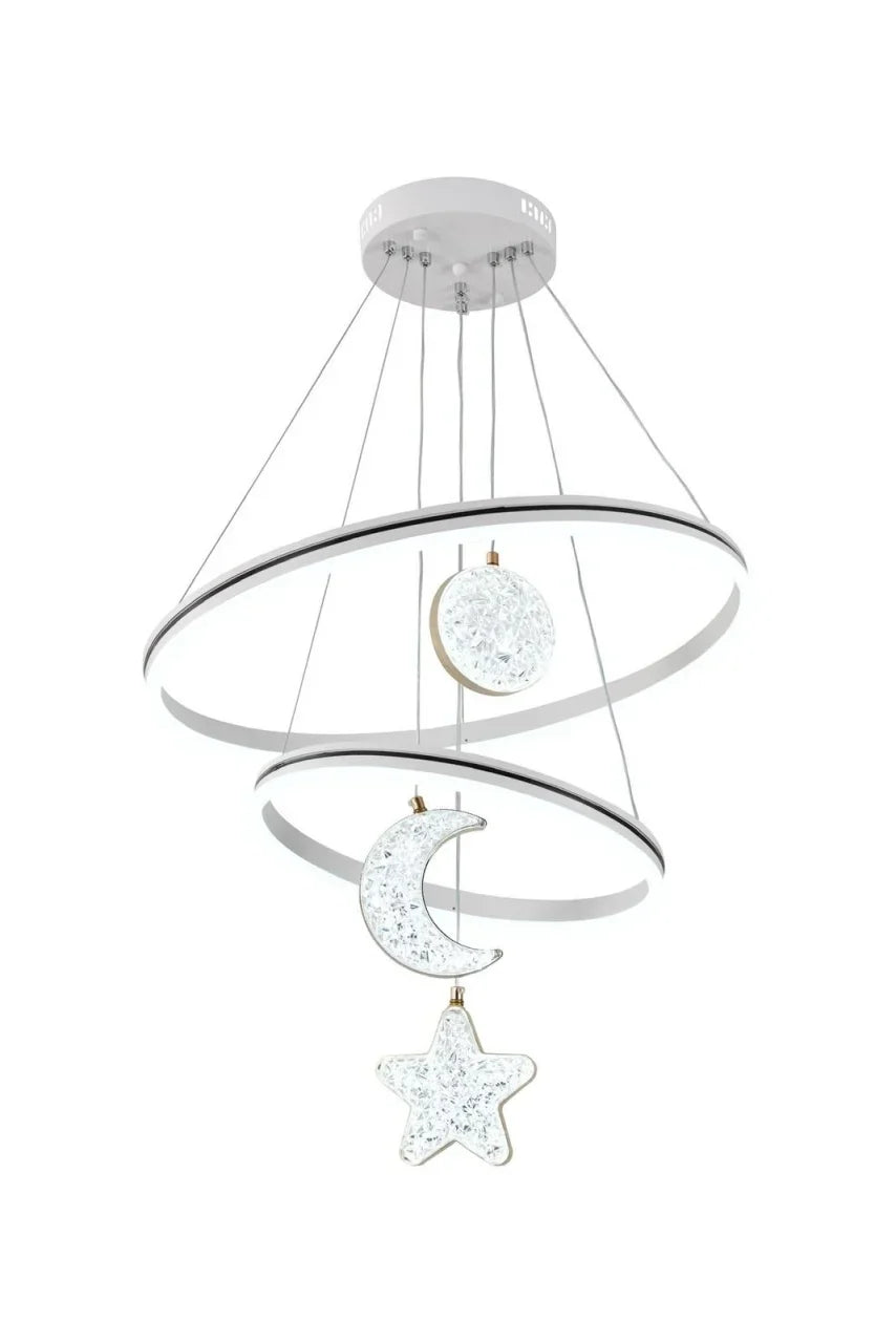 Lustra LED KIDS-WORLD RGB Echivalent 500W Telecomanda
