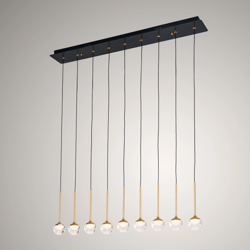 Lustra Led 36W Gold Luxury Pendant C85001-9 Lighting Fixtures