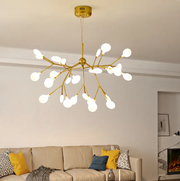 Lustra Nordic Style Abajur MAT Golden Branches 66100-27