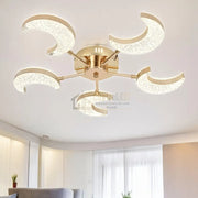Lustra Led Halfmoon Gold Echivalent 400W Ceiling Light Fixtures