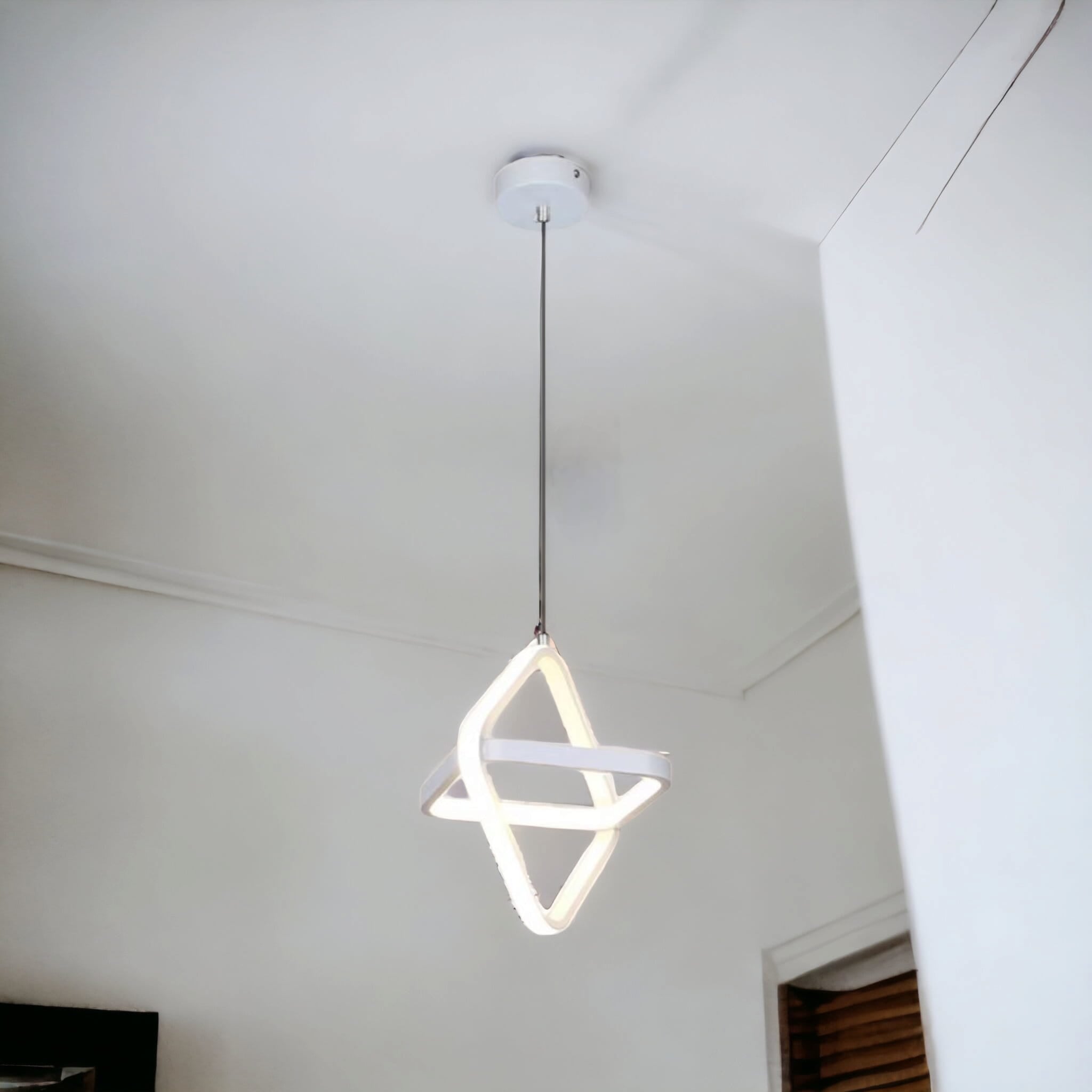 Lustra LED Suspendata INFINITY SQUARE Echivalent 200W