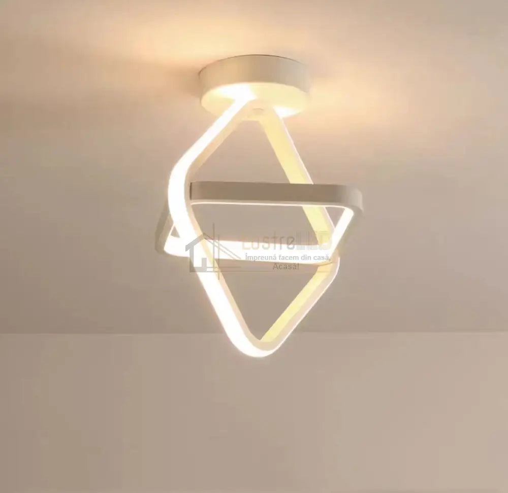 Lustra Led 26W Infinity Square 3 Functii Led Ceiling Light