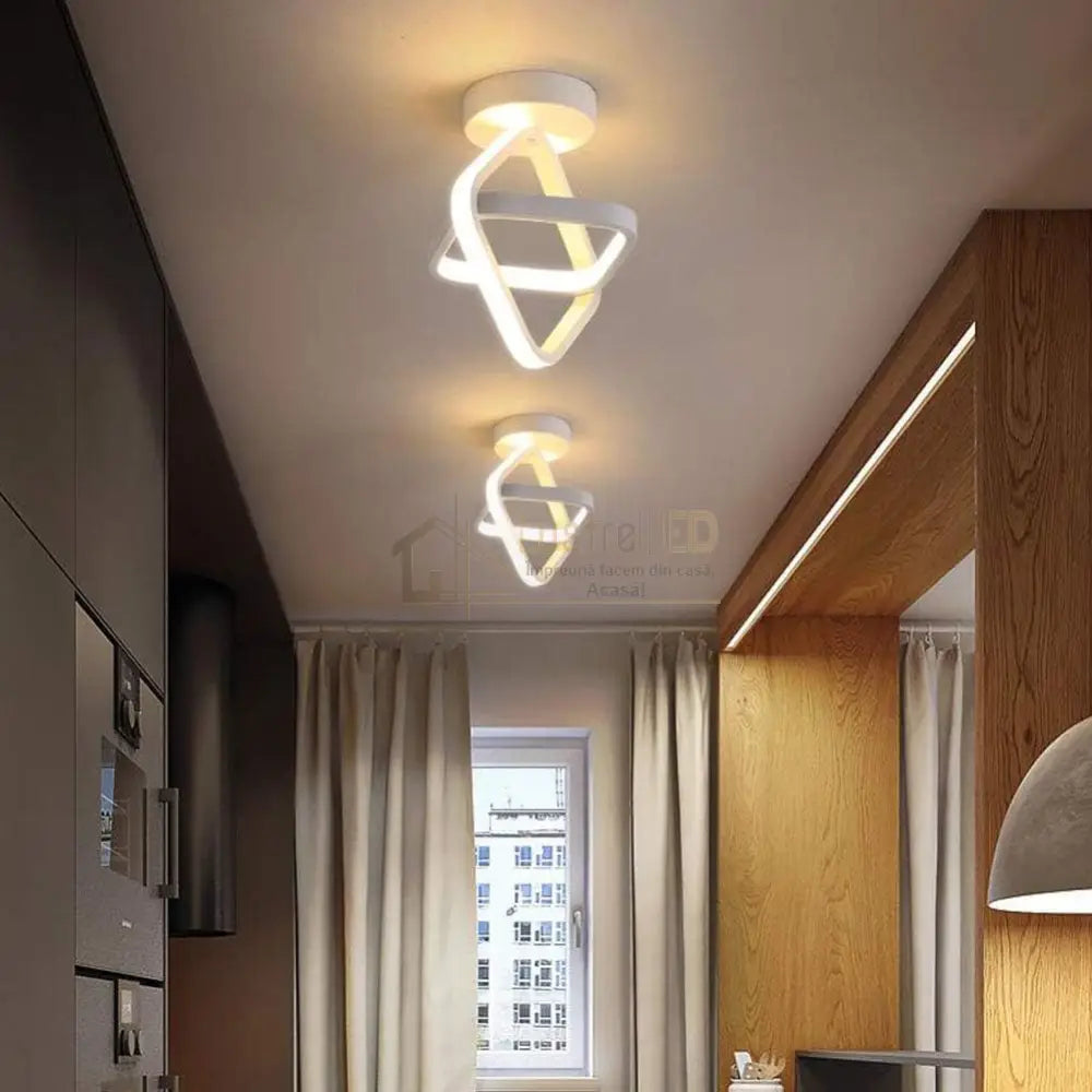 Lustra Led Infinity Square Echivalent 200W Led Ceiling Light
