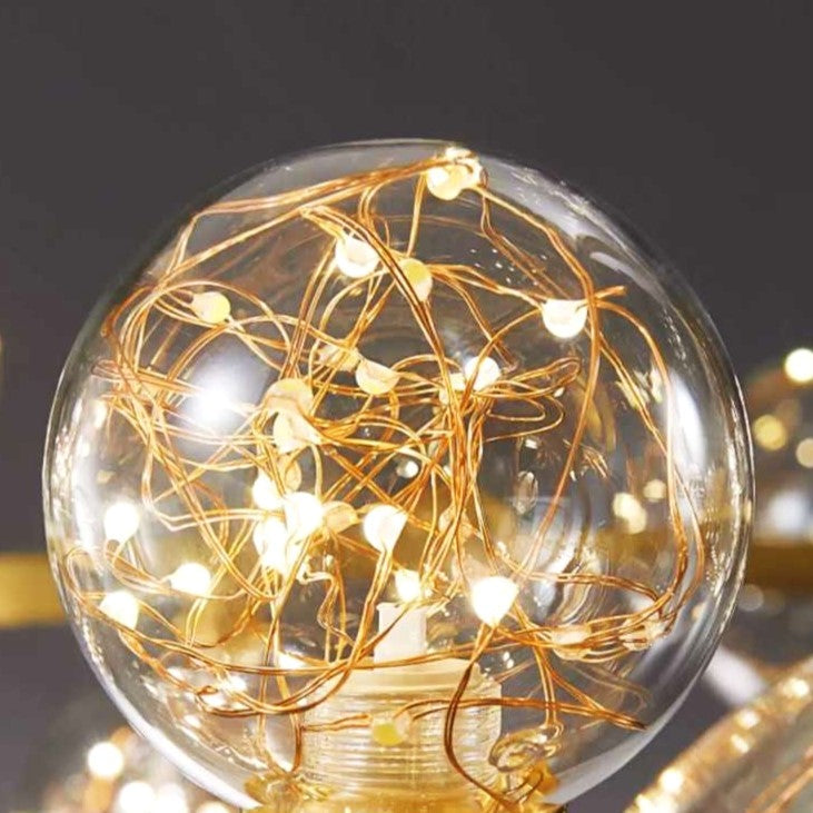 Lustra LED Suspendata Abajur Transparent G3503/5