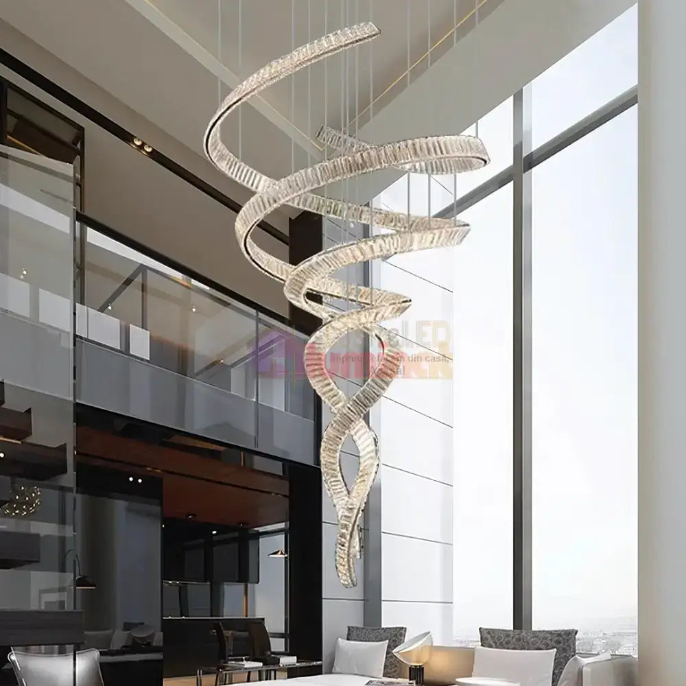 Lustra LED LUXURY Crystal Miravon lustreled.ro