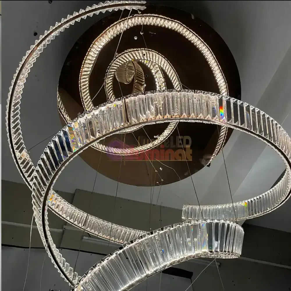 Lustra LED LUXURY Crystal Miravon lustreled.ro