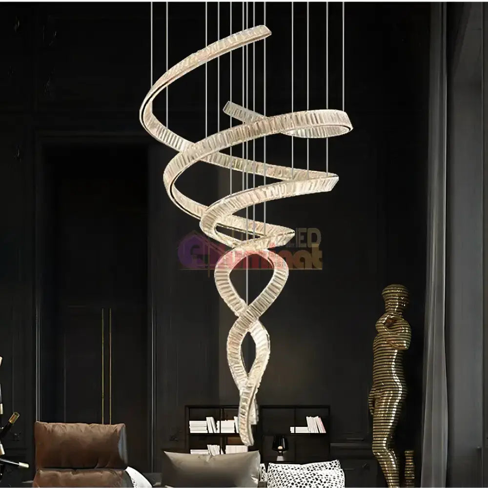 Lustra LED LUXURY Crystal Miravon lustreled.ro