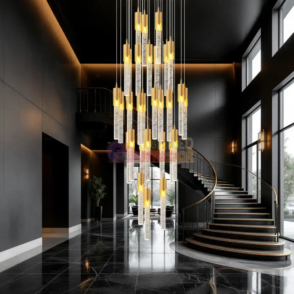 Lustra LED Suspendata Cristal Nuvella lustreled.ro