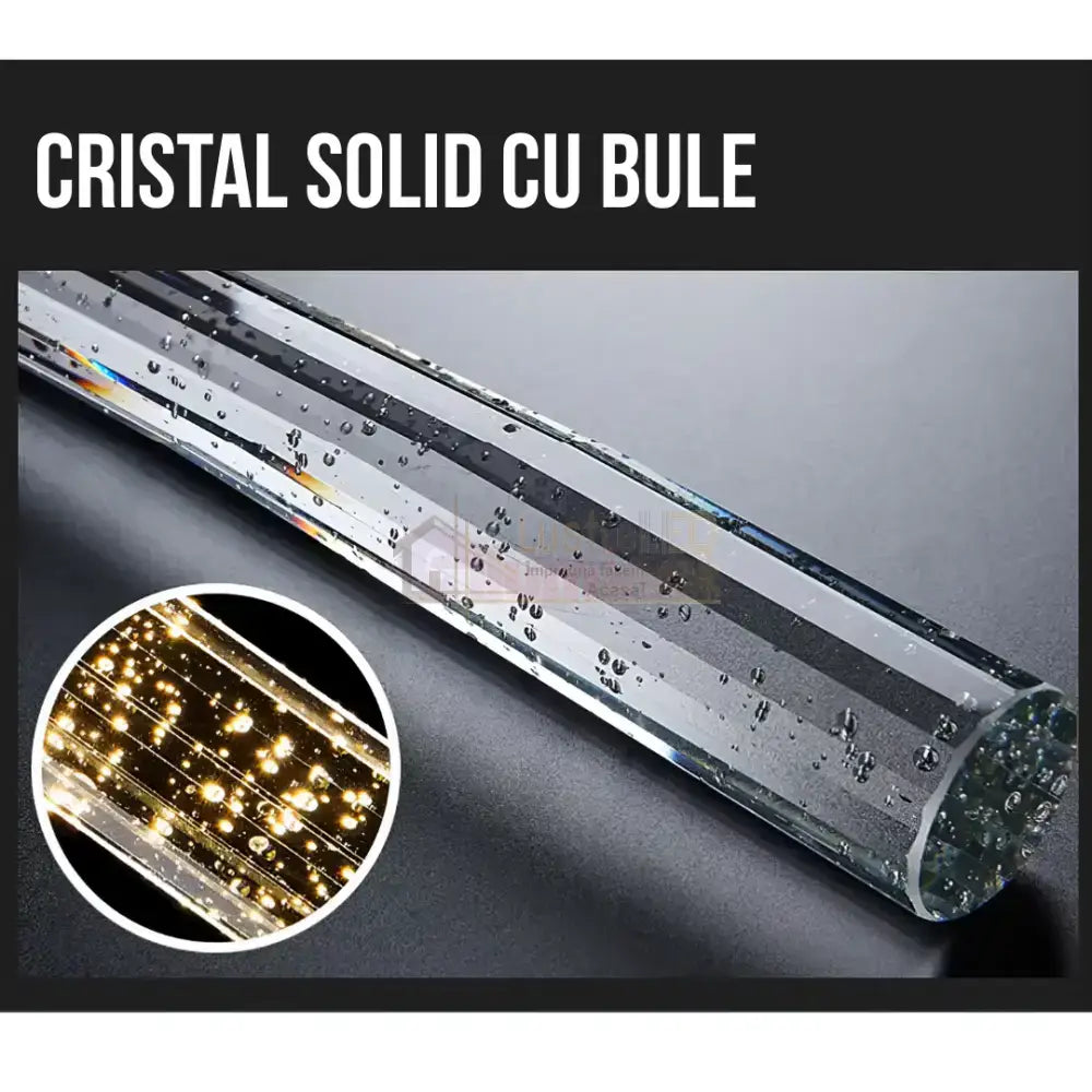 Lustra LED Suspendata Cristal Nuvella Lighting Fixtures
