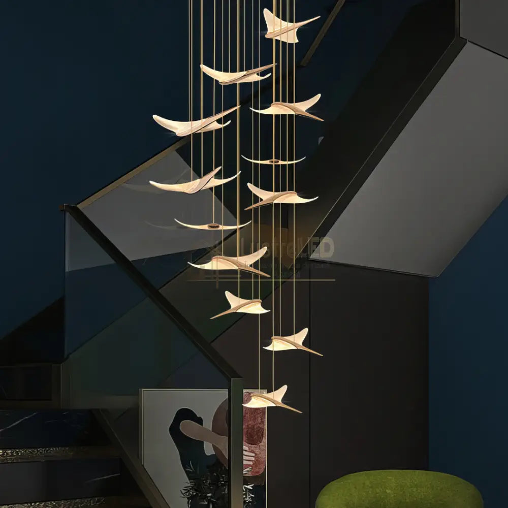 Lustra LED Cristal Drops (Copy) lustreled.ro