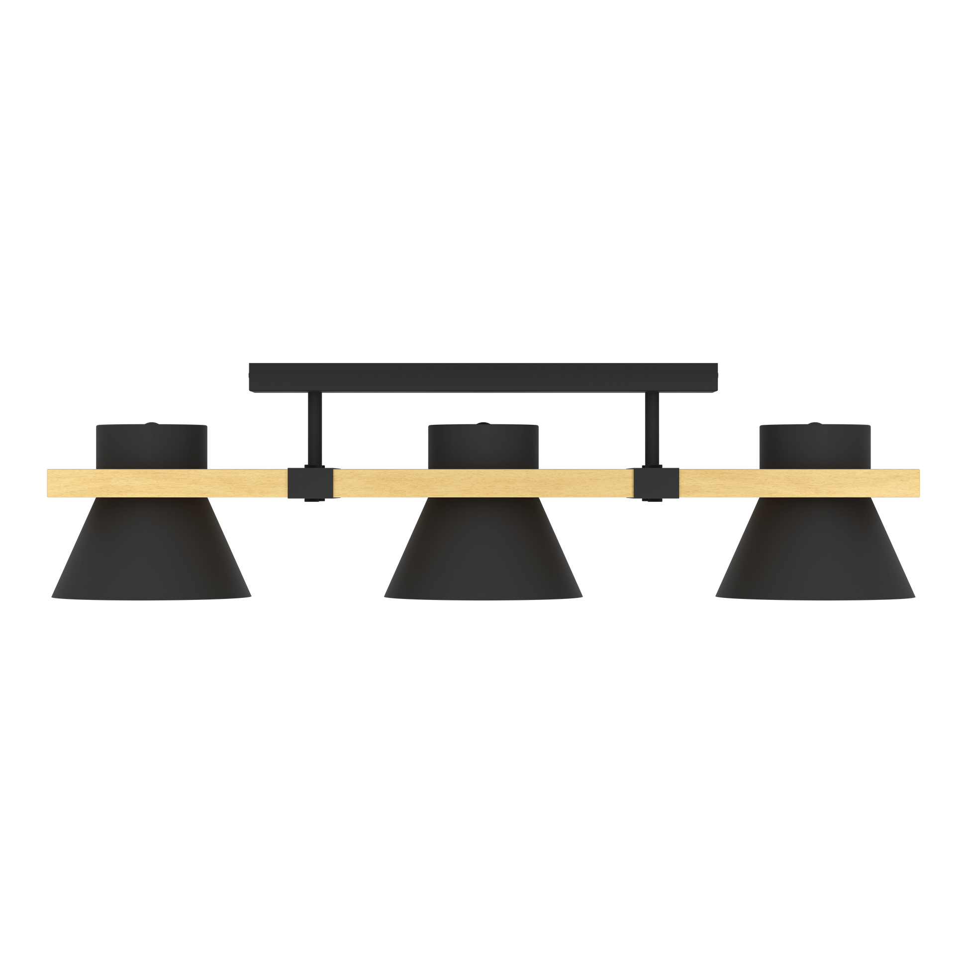 Lustra RETRO 3XE27 MACCLES 43955 NEAGRA / VINTAGE SI RETRO DESIGN Lighting