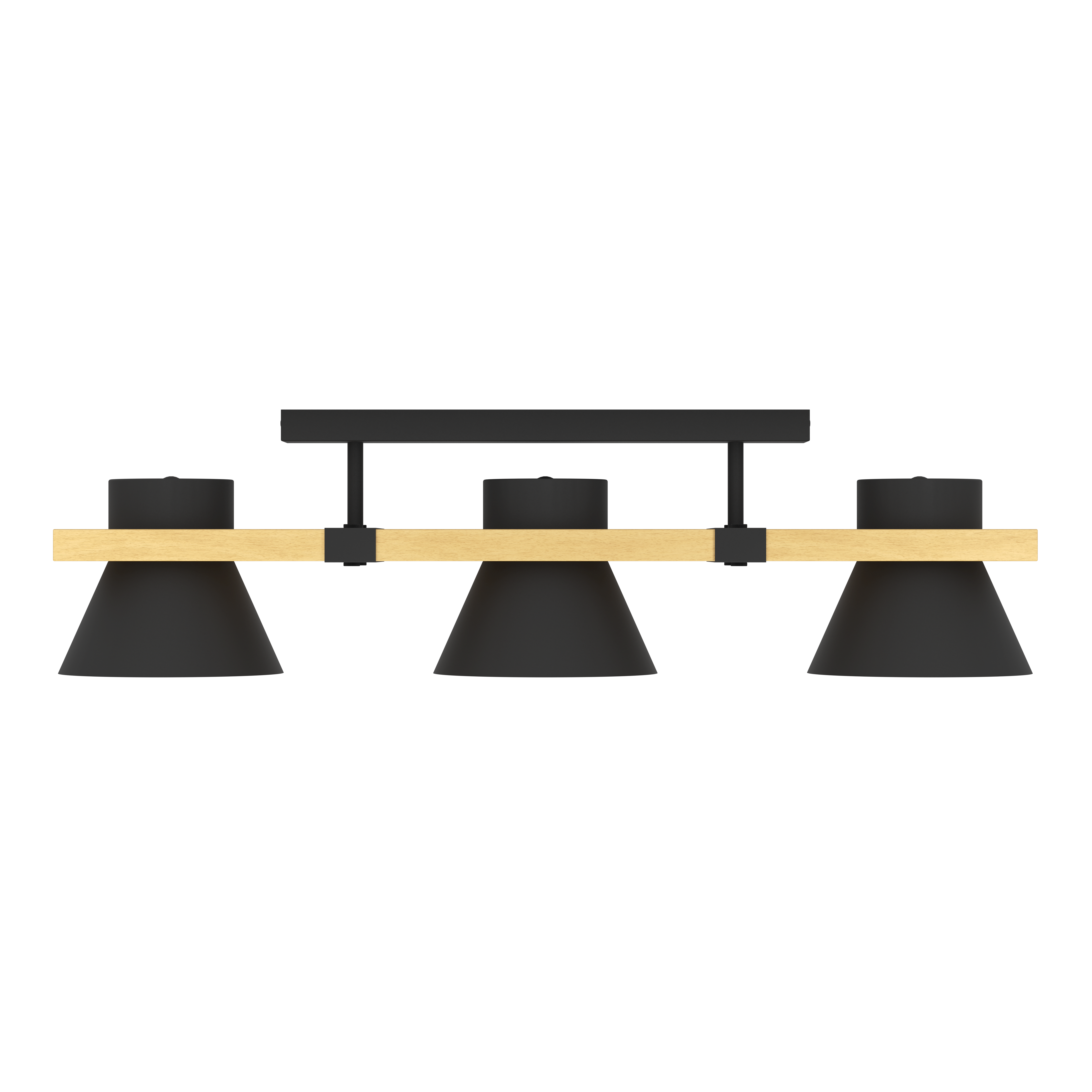 Lustra RETRO 3XE27 MACCLES 43955 NEAGRA / VINTAGE SI RETRO DESIGN Lighting