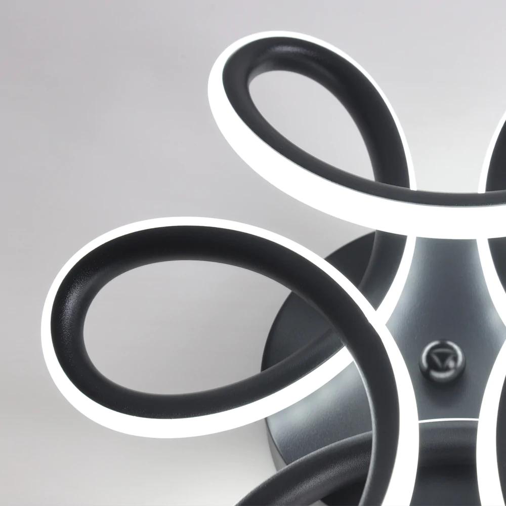 Lustra LED 48W Mariola Neagra Echivalent 200W