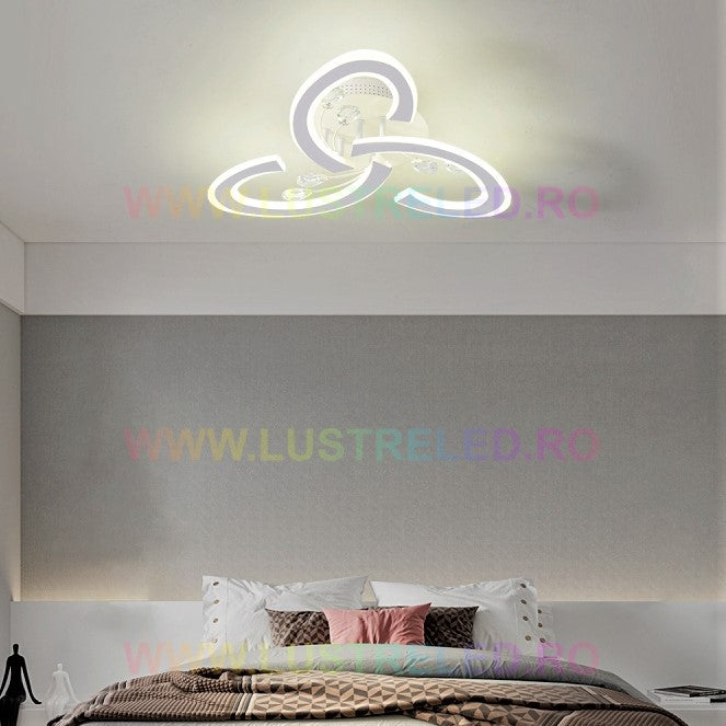 Lustra LED Mini ANNA Echivalent 300W Telecomanda