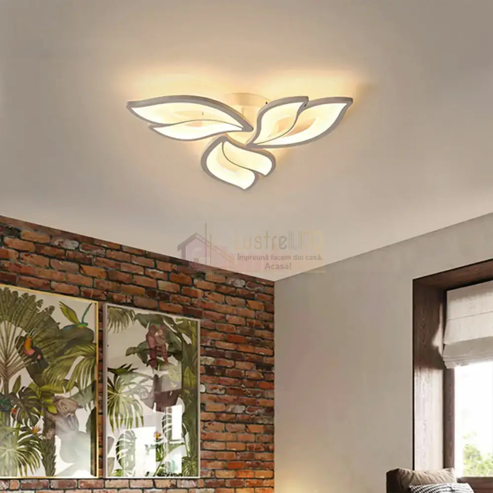 Lustra Led Mini Anemone Echivalent 300W Telecomanda Lighting Fixtures