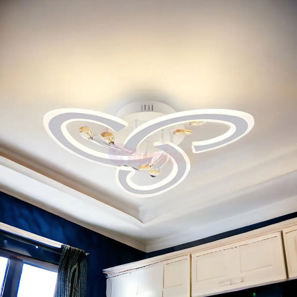 Lustra Led 72W Mini Anna Telecomanda Echivalent 300W Led Ceiling Light