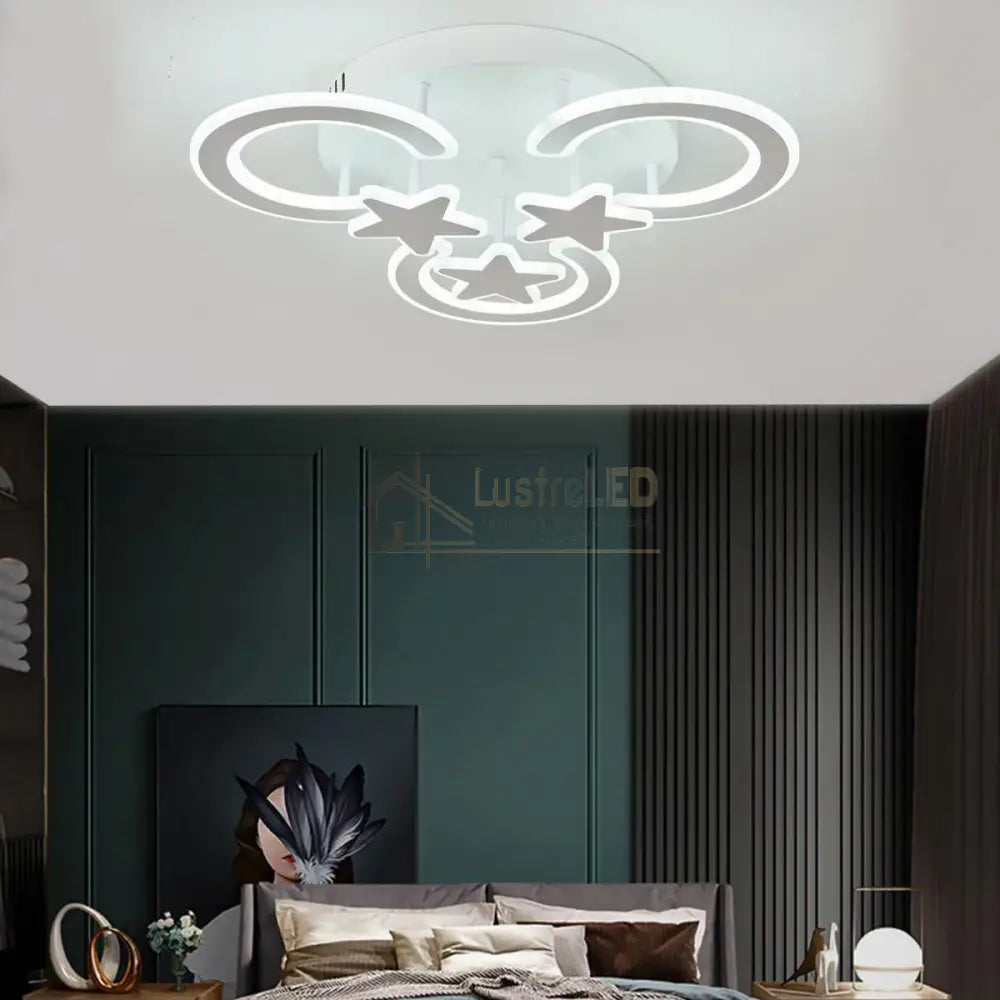 Lustra LED Mini Moonlight Dreams Echivalent 500W Telecomanda lustreled.ro