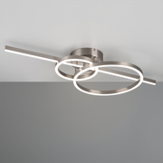 Lustra LED Premium MONTILLA Nichel Chrome Echivalent 600W