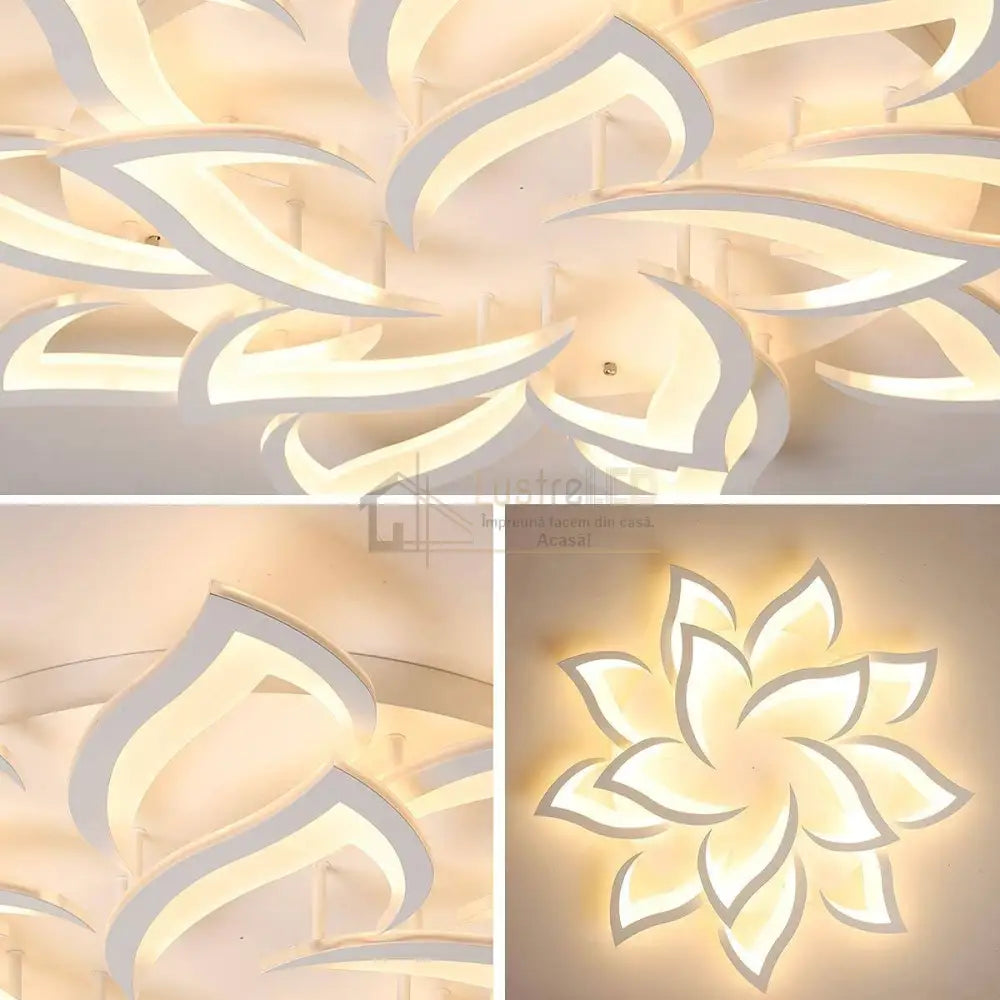 Lustra Led 280W Narcisse Gigant Telecomanda Ceiling Light Fixtures