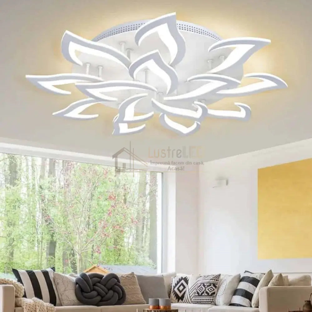 Lustra Led Narcisse Gigant Telecomanda Echivalent 1200W Ceiling Light Fixtures