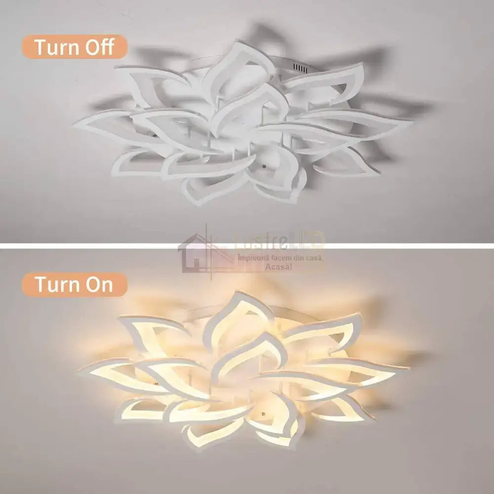 Lustra Led 280W Narcisse Gigant Telecomanda Lighting Fixtures