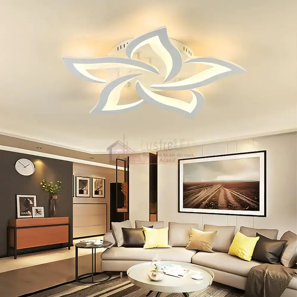 Lustra Led Narcisse Telecomanda Echivalent 500W Lighting Fixtures