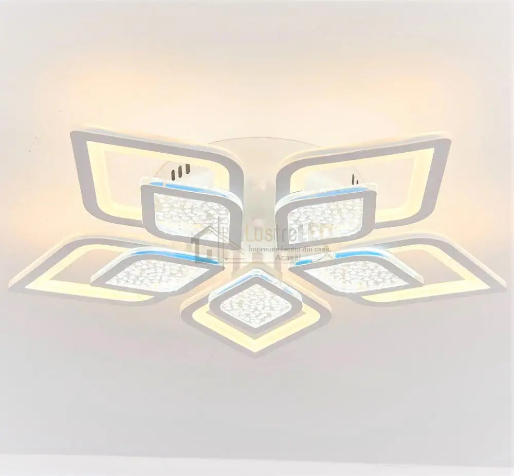 Lustra Led 180W Ortensia Telecomanda Lighting Fixtures