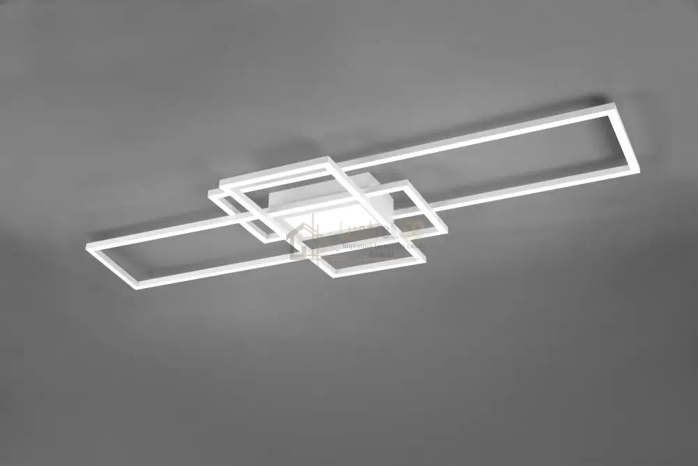 Lustra LED PREMIUM IRVINE Echivalent 800W cu Telecomanda lustreled.ro