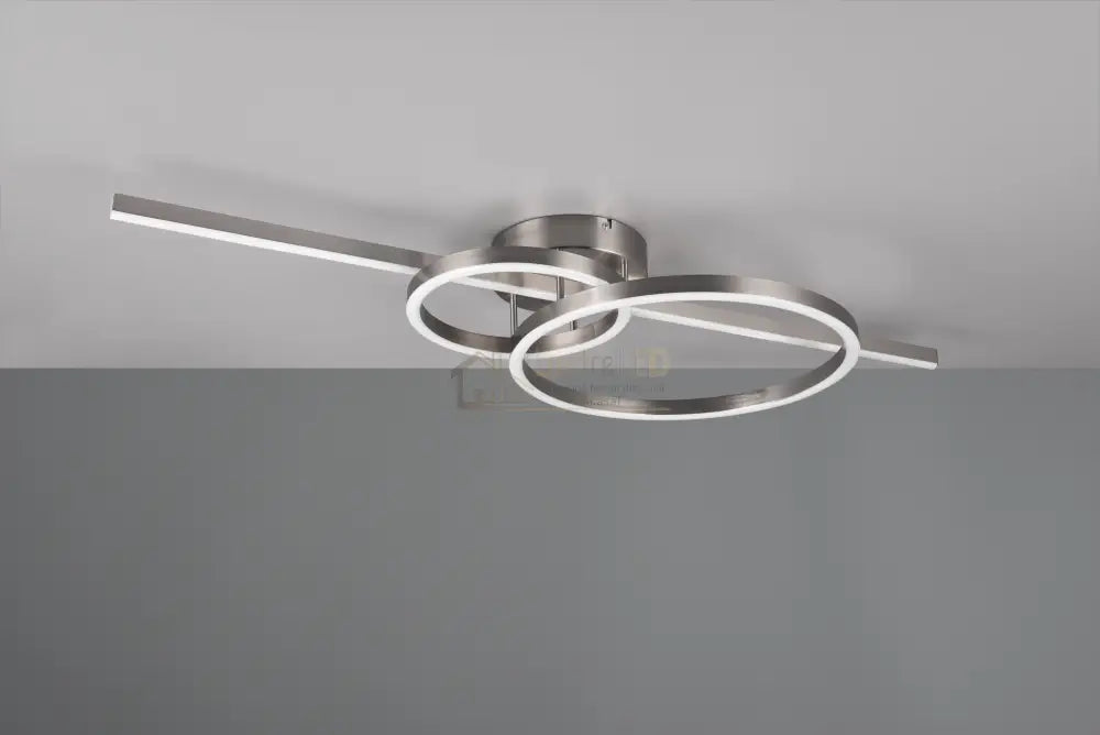 Lustra LED Premium MONTILLA Nichel Chrome Echivalent 600W lustreled.ro