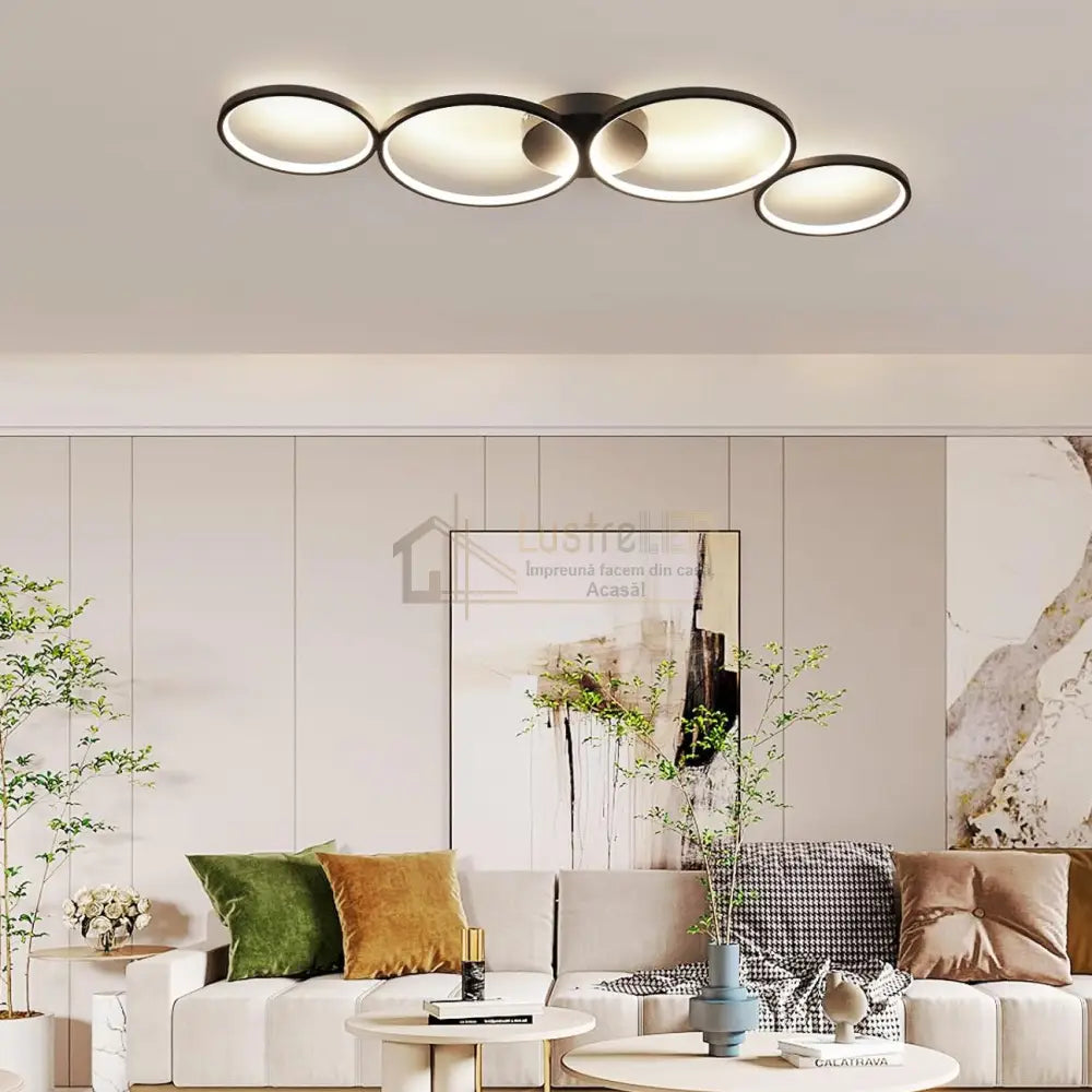 Lustra LED Aplicata 37W BrightCore lustreled.ro