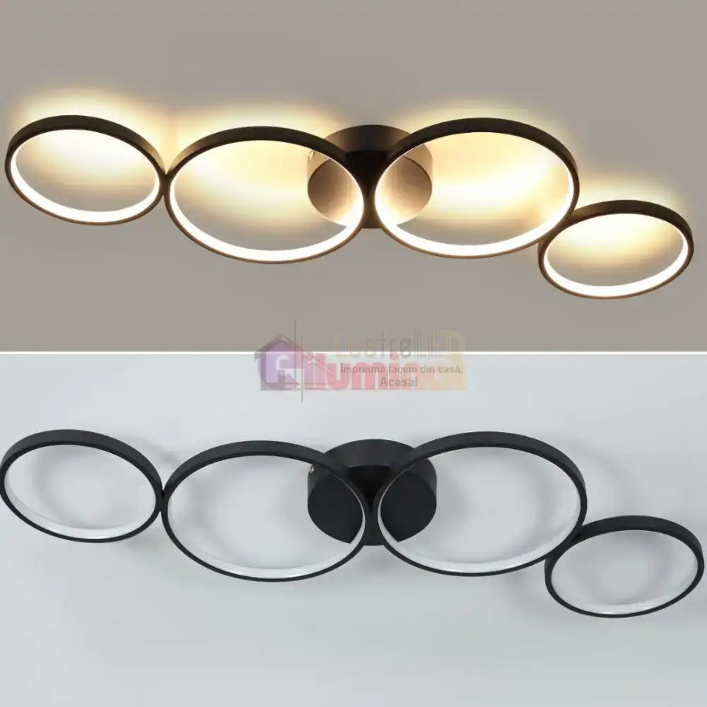 Lustra LED Aplicata 37W BrightCore lustreled.ro