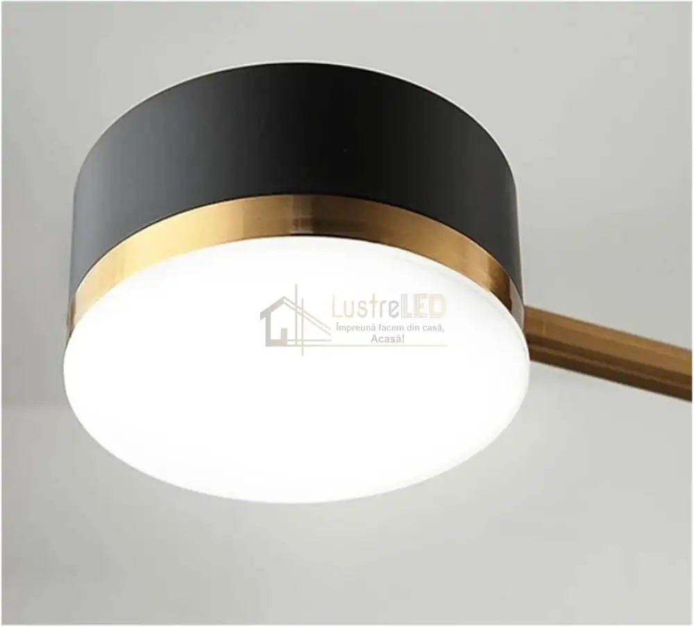 Lustra LED RAVENNA 3+3 Echivalent 500W Telecomanda lustreled.ro