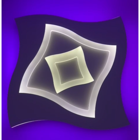 Lustra LED RGB HERA Echivalent 200W Telecomanda