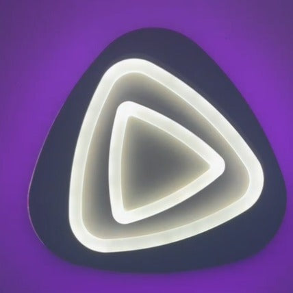 Lustra LED RGB PRISMA Echivalent 200W Telecomanda