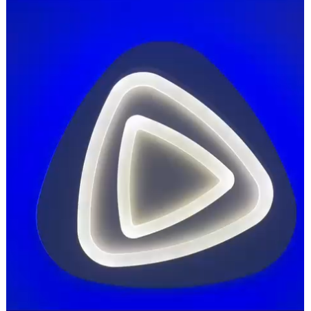 Lustra LED RGB PRISMA Echivalent 200W Telecomanda