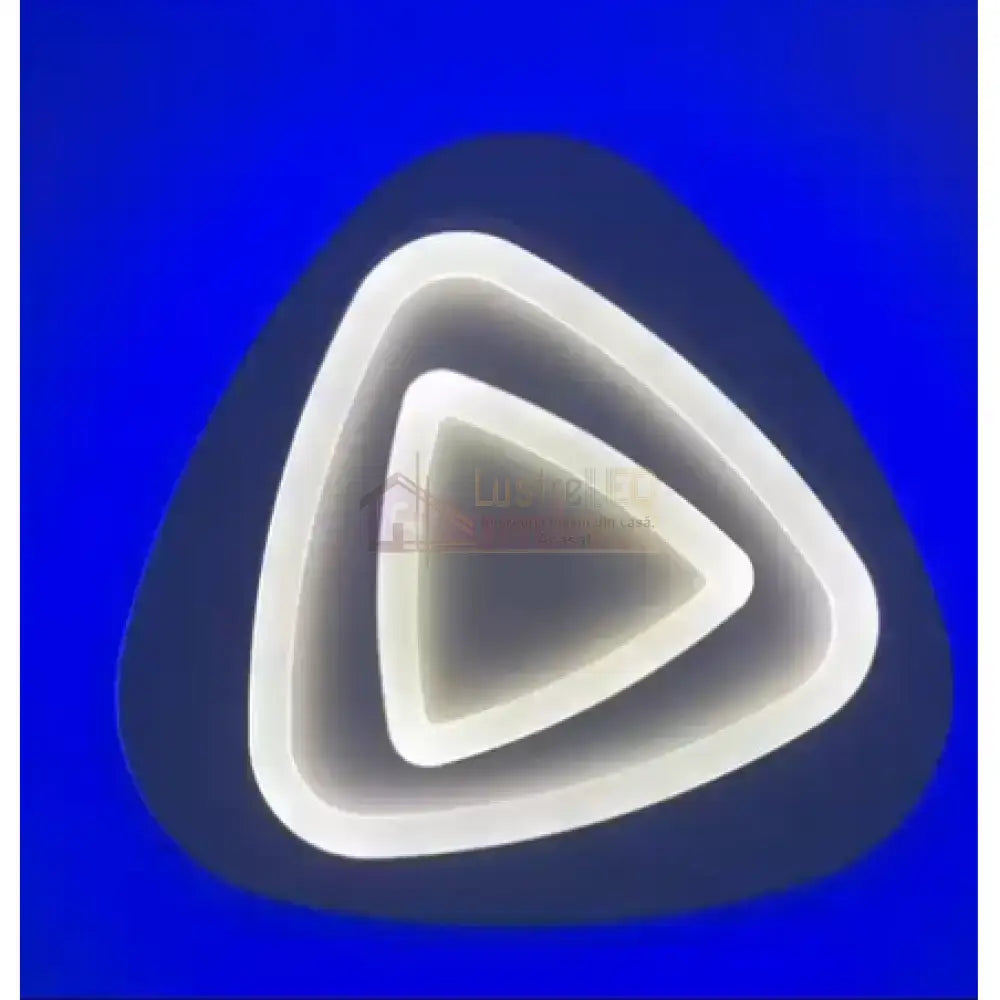 Lustra LED RGB PRISMA Echivalent 200W Telecomanda 42CM / MINIMALIST DESIGN Lighting Fixtures