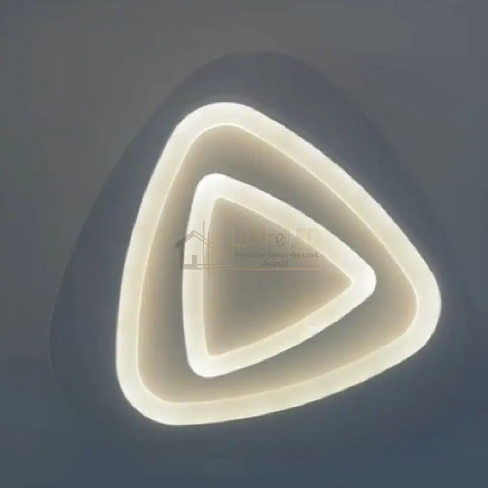 Lustra LED RGB PRISMA Echivalent 200W Telecomanda lustreled.ro
