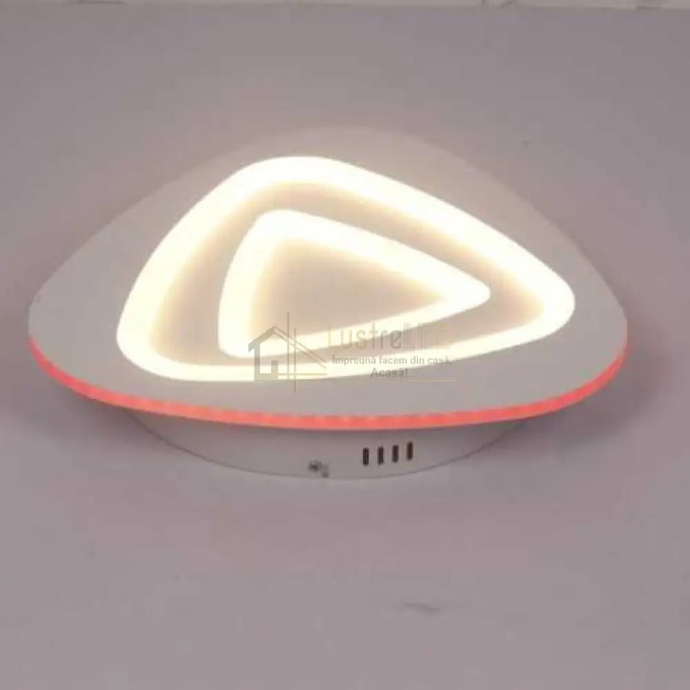 Lustra LED RGB PRISMA Echivalent 200W Telecomanda lustreled.ro