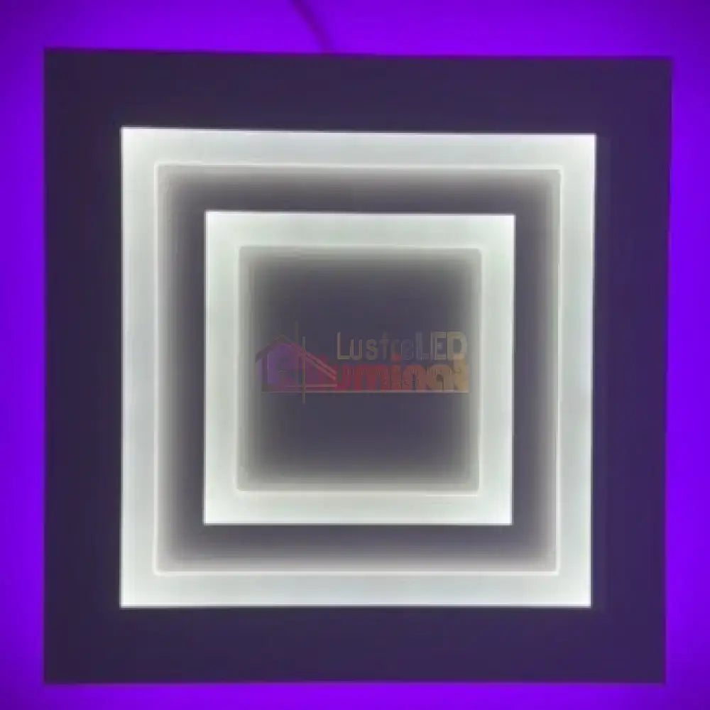 Lustra LED RGB VEGA Echivalent 500W Telecomanda lustreled.ro