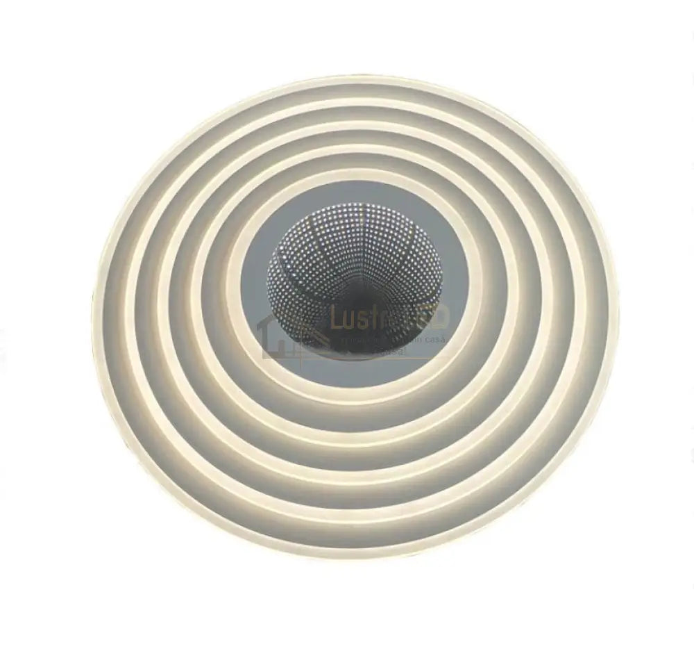 Lustra Led 174W Round 3D Levels Telecomanda Lighting Fixtures
