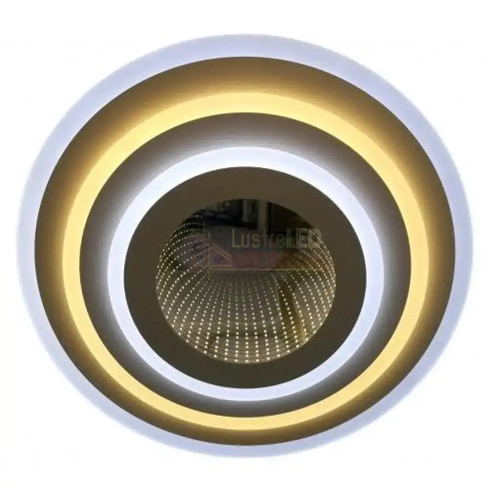 Lustra Led 174W Round 3D Levels Telecomanda Lighting Fixtures