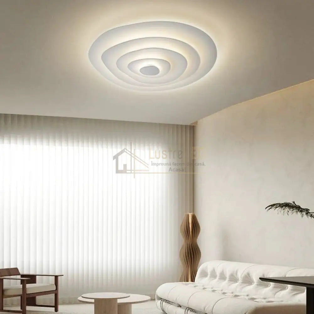 Lustra LED Scarlet Levels SMART Echivalent 600W Telecomanda lustreled.ro