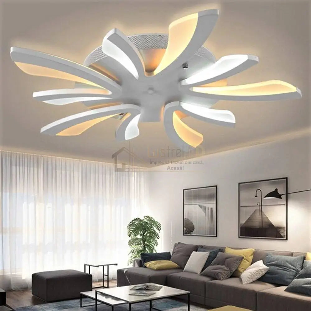 Lustra Led Smart Model Deosebit Echivalent 500W Lighting Fixtures
