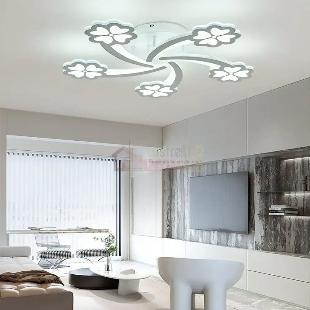 Lustra LED SPRING RGB Echivalent 500W Telecomanda KIDS / 60CM / ALBA Lighting Fixtures