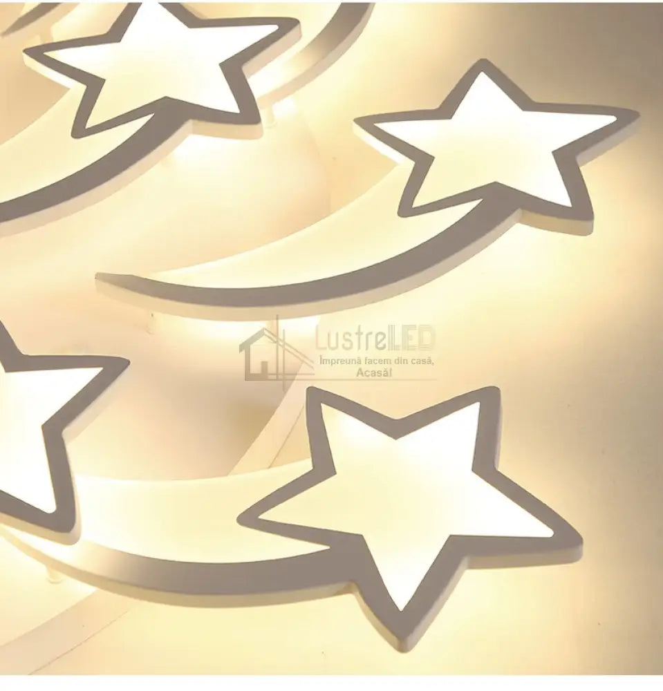 Lustra Led 240W Star Maxi Design Telecomanda Lighting Fixtures